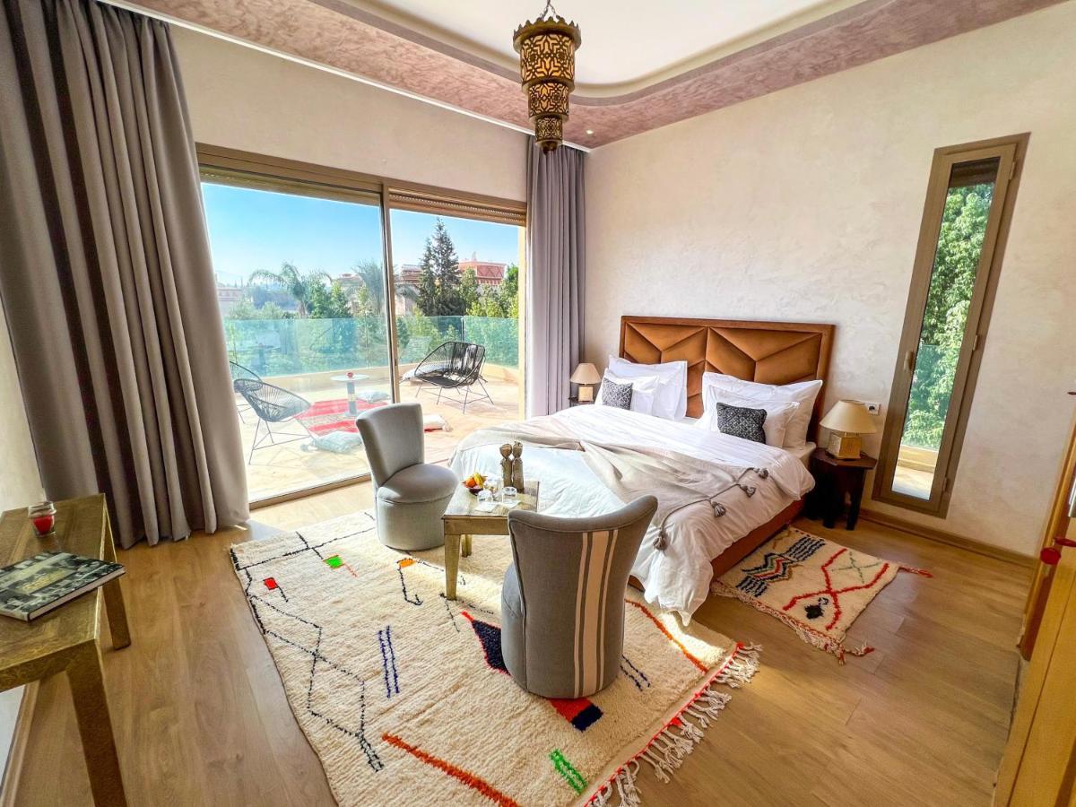 Riad Villa Saphir & Spa マラケシュ エクステリア 写真